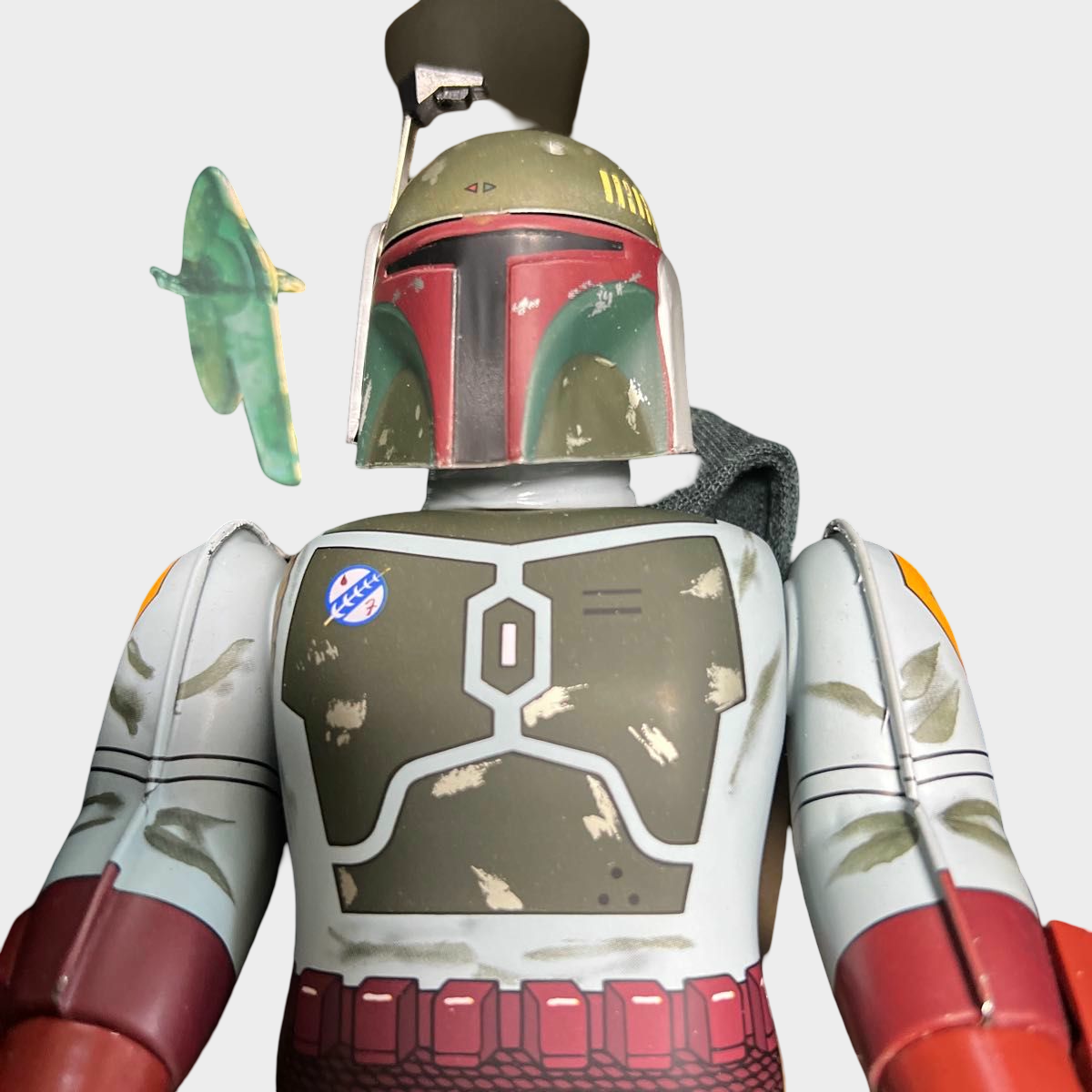 Boba Fett Tinplate Wind-Up Figure  Star Wars Tin Age Japan Limited Osaka Tin Toy Museum
