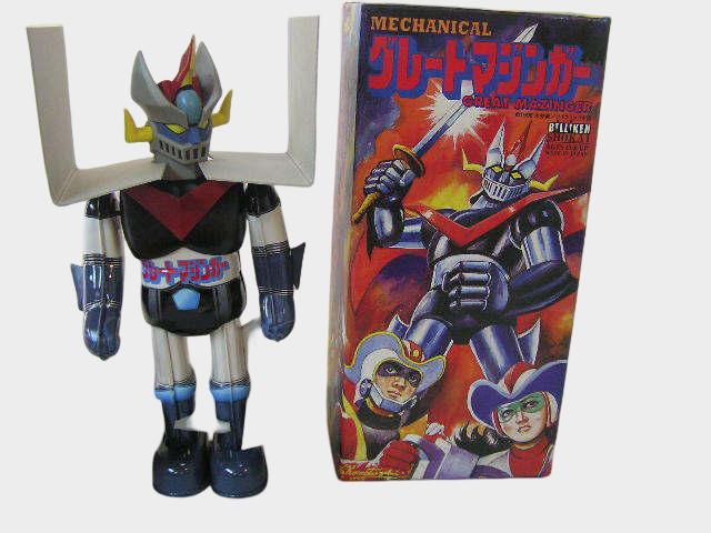 Bullmark Great Mazinger Tin Wind Up Robot Japan Showa Boxed Deadstock