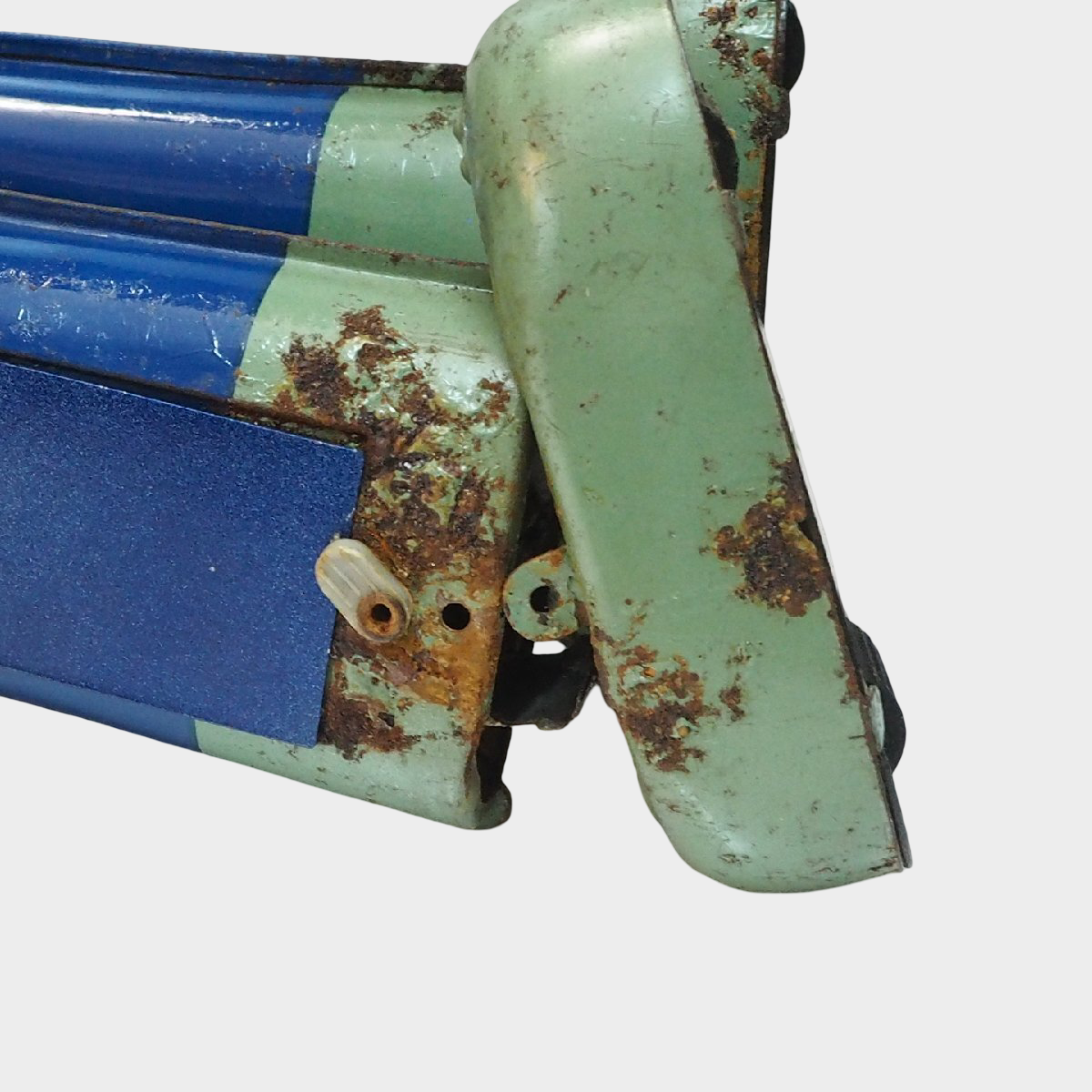 Vintage Japanese Bullmark Kamen Rider No.2 Tin Robot Vintage Japanese Tokusatsu Hero Icon Figure