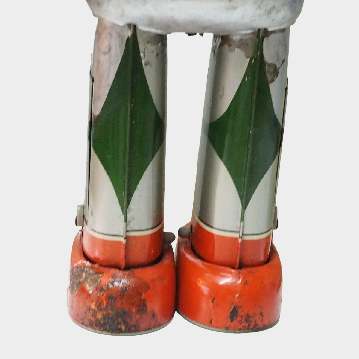 Bullmark Mirrorman Tin Robot with Mask | Rare Showa Japanese Hero Toy Vintage