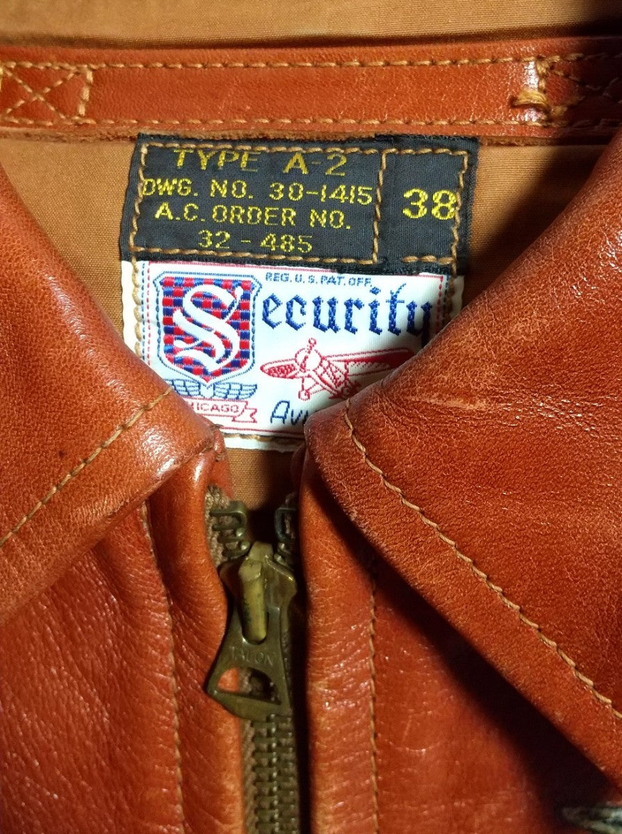 Buzz Rickson A-2 Fighting Duck Disney Donald Duck Disneyana Nose Art Flight Jacket 8th Air Force 336th FS Horsehide Custom Size 38