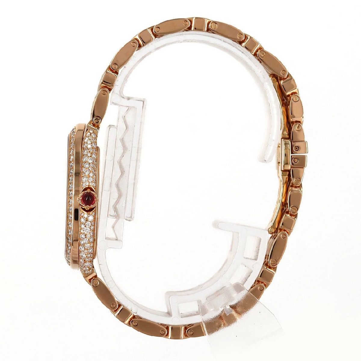 Bvlgari Serpenti Seduttori 103160 PG × RG Diamond Full Pavé Dial & Bracelet · Quartz · 33mm · Box & Papers · Luxury Serpent Watch