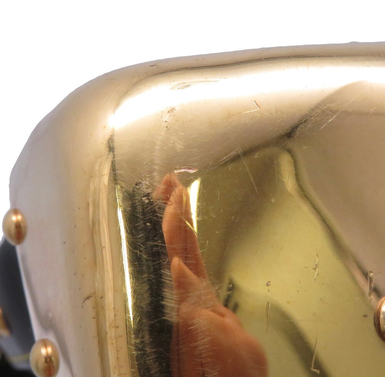 Louis Vuitton Sari Leather Extravagant Boston Bag M91800 Noir Gold Studded Rare Vintage Runway Icon LV Black Stud Boston Bag