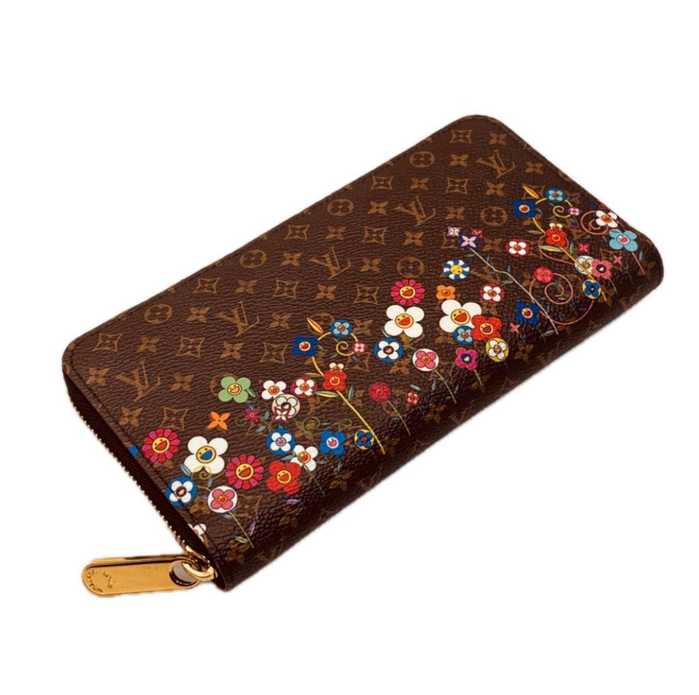 LOUIS VUITTON × Takashi Murakami Zippy Wallet M14162 – Japan-Exclusive Flower Garden Edition