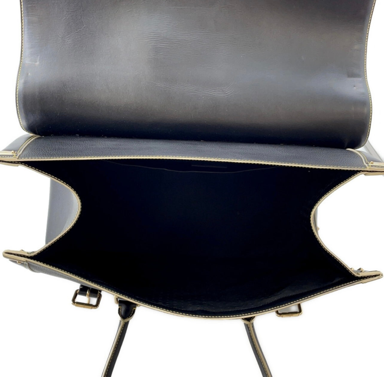 Louis Vuitton Sari Leather Extravagant Boston Bag M91800 Noir Gold Studded Rare Vintage Runway Icon LV Black Stud Boston Bag