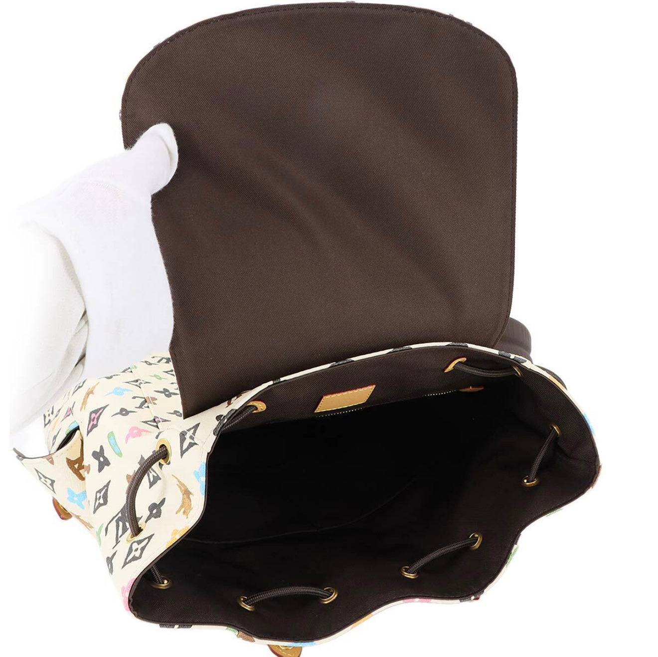 Louis Vuitton Monogram Multicolor Christopher MM Backpack Vanilla M25240 – Rare Collector’s Grail with Dust Bag & Accessories