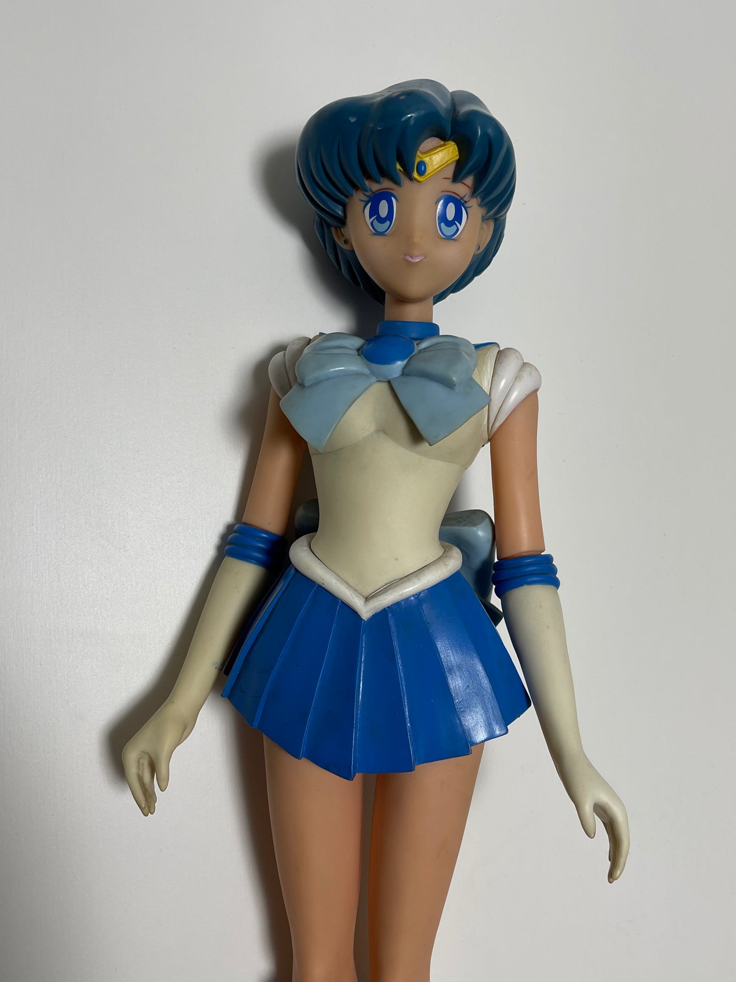 Vintage 1993 Bandai Sailor Mercury Jumbo Figure | Made in Japan | 49cm Sailor Moon Anime Collector Display Doll