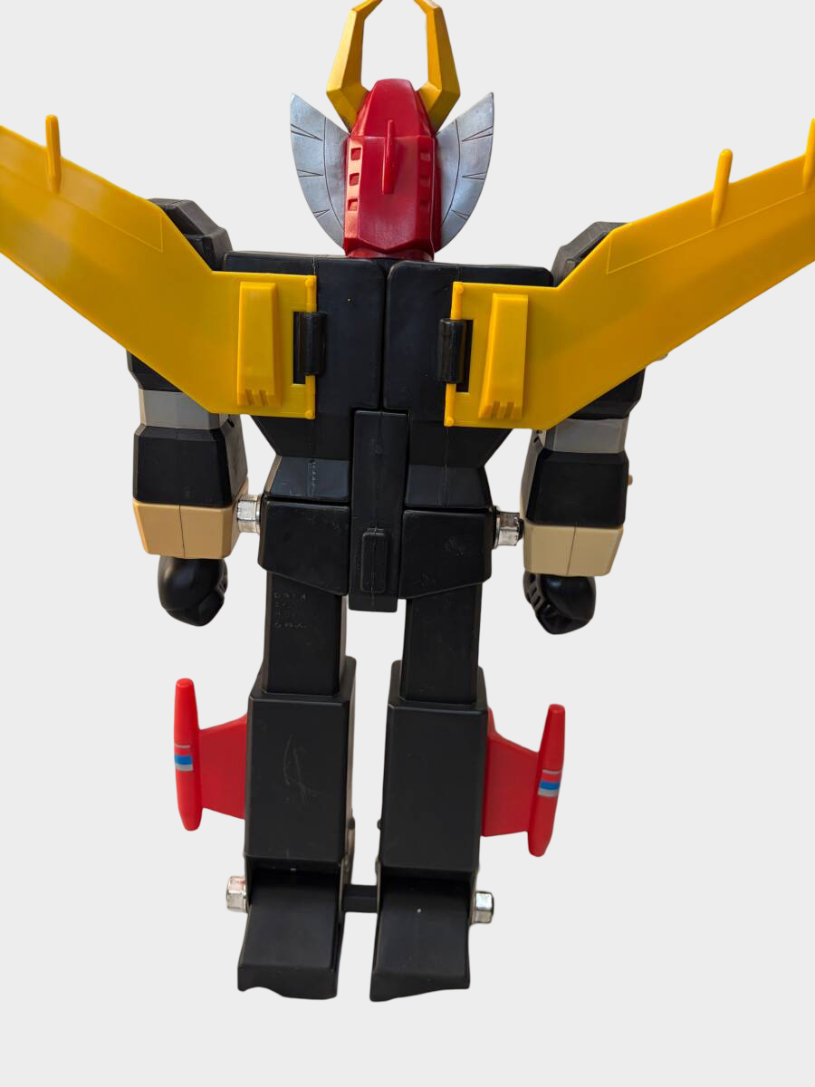Clover Trider G7 Jumbo Machinder Display Figure, Vintage 1980s Japanese Robot, Large 60cm Class Collectible