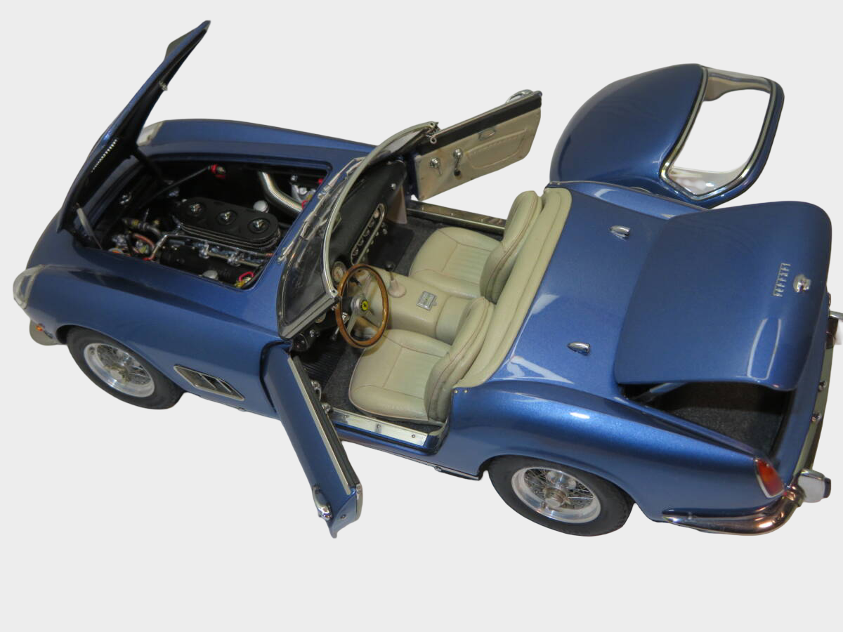 CMC 1:18 Ferrari 250 GT California Spider SWB 1960 M-092 M.Blue Premium Collector Diecast Model Boxed