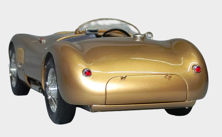 CMC 1:18 Jaguar C-Type Gold Metallic 25th Anniversary Limited 300 Serial No.20 M-214 Premium Diecast Collector Model
