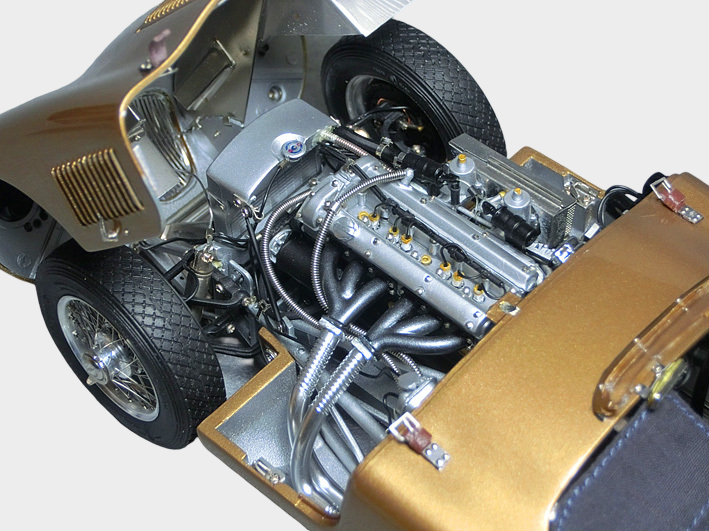 CMC 1:18 Jaguar C-Type Gold Metallic 25th Anniversary Limited 300 Serial No.20 M-214 Premium Diecast Collector Model