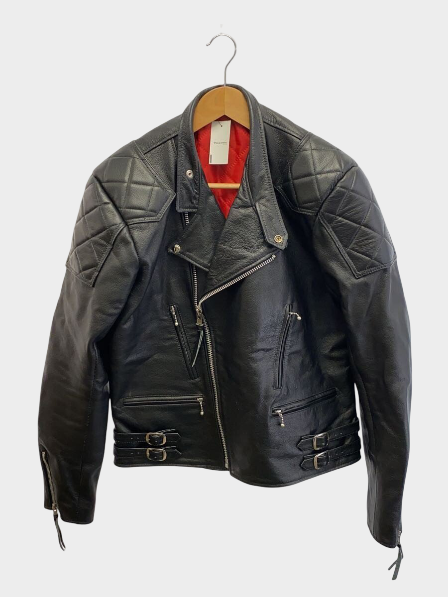 CROWS × WORST Leather Jacket — Japanese Yankii Culture Icon, Black Size 44 XL