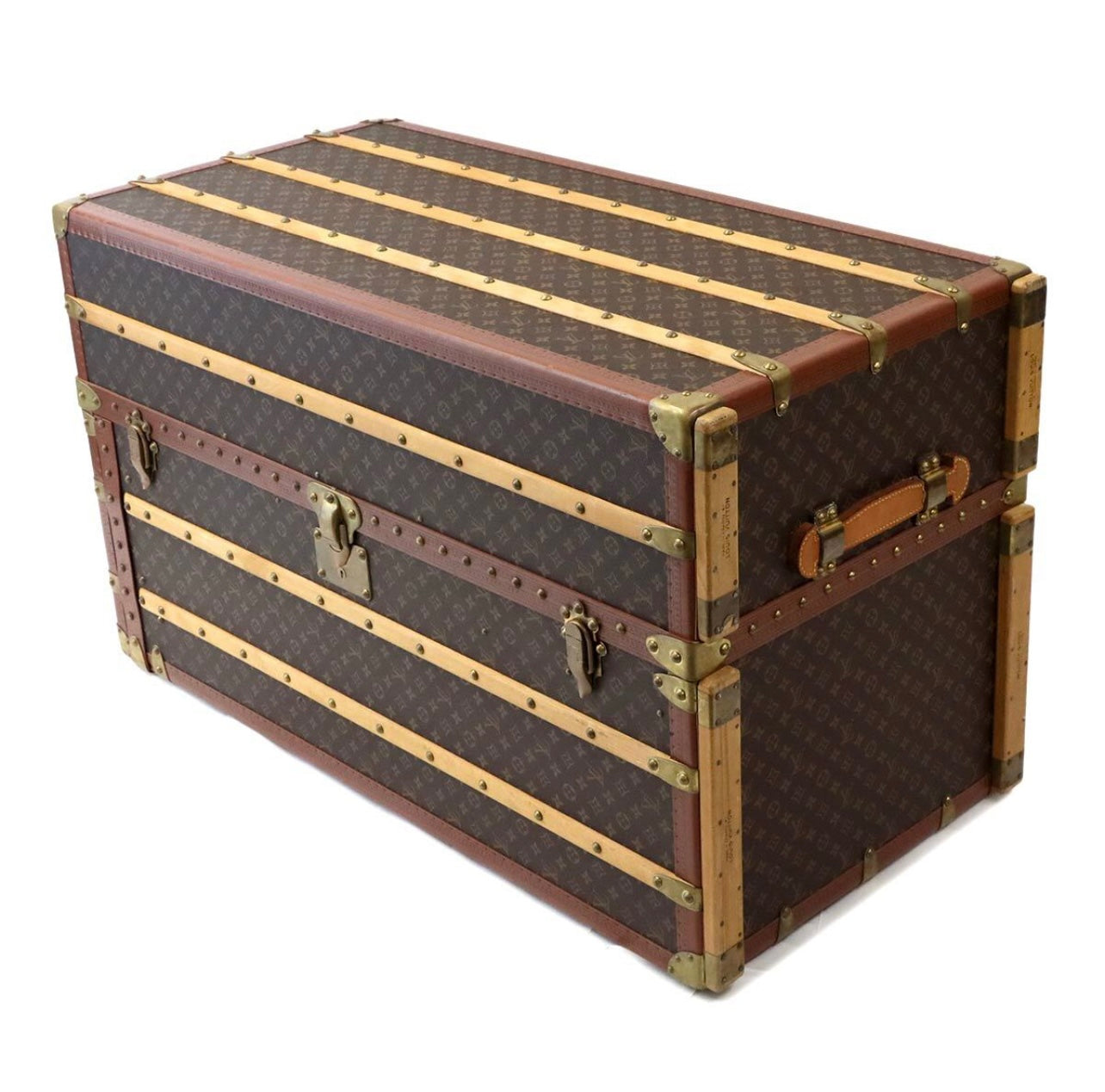 Louis Vuitton Vintage Monogram Wardrobe Trunk · Full Interior Closet System · Drawers + Hangers Set · Heritage Travel Icon · Museum-Level Piece