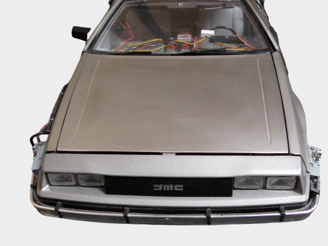 DeAgostini DeLorean Back to the Future Large Scale Display Model Time Machine Replica Bonus Booklet Set Project Condition