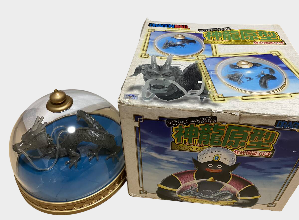 Dragon Ball Mr. Popo Deity Prototype Dome Display Light-Up Feature Rare Collector Model w/ Box Large Scale 26cm Diameter