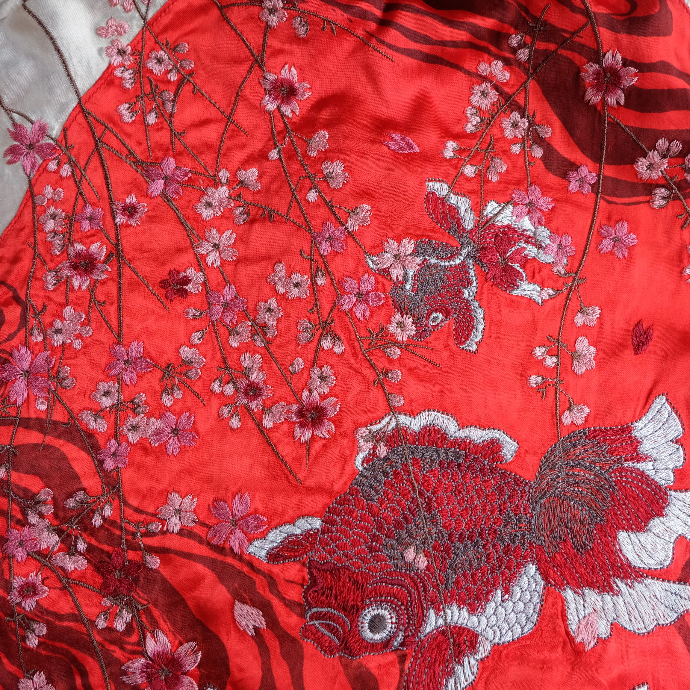 Super Rare Miyabi Musubi Dragon Skull Goldfish Reversible Sukajan