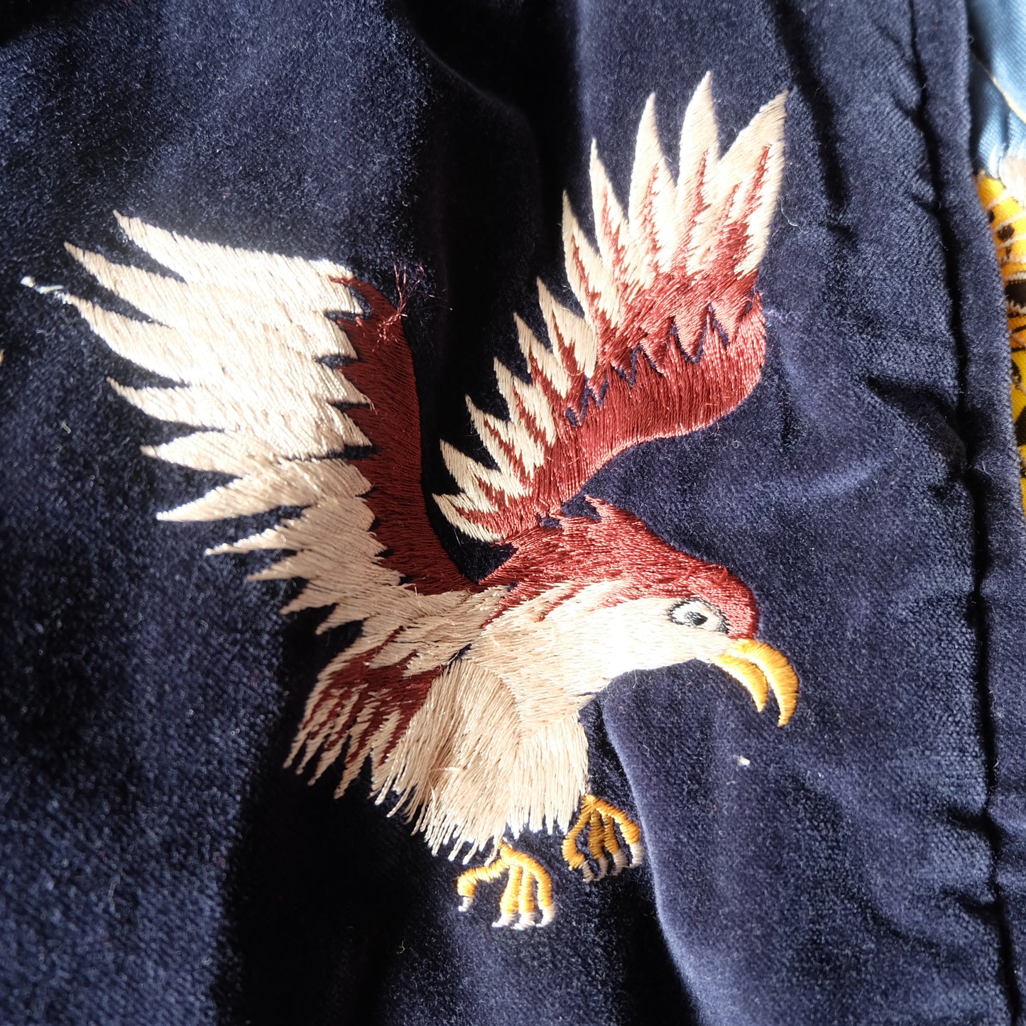 KOSHO Tailor Toyo TT10797 Reversible Sukajan Jacket Iwo Jima Tiger 2004 Japanese Souvenir Bomber F
