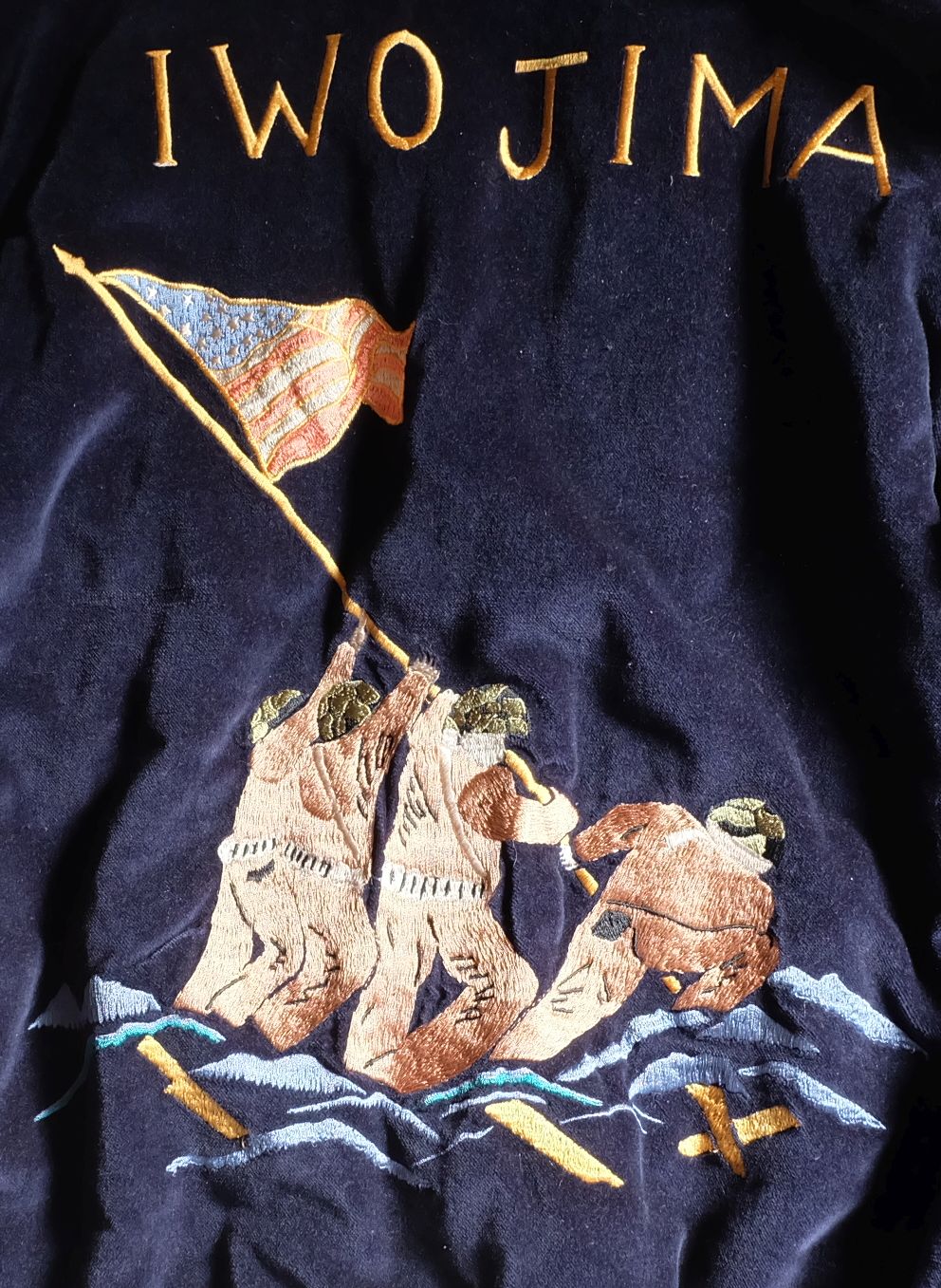 KOSHO Tailor Toyo TT10797 Reversible Sukajan Jacket Iwo Jima Tiger 2004 Japanese Souvenir Bomber F