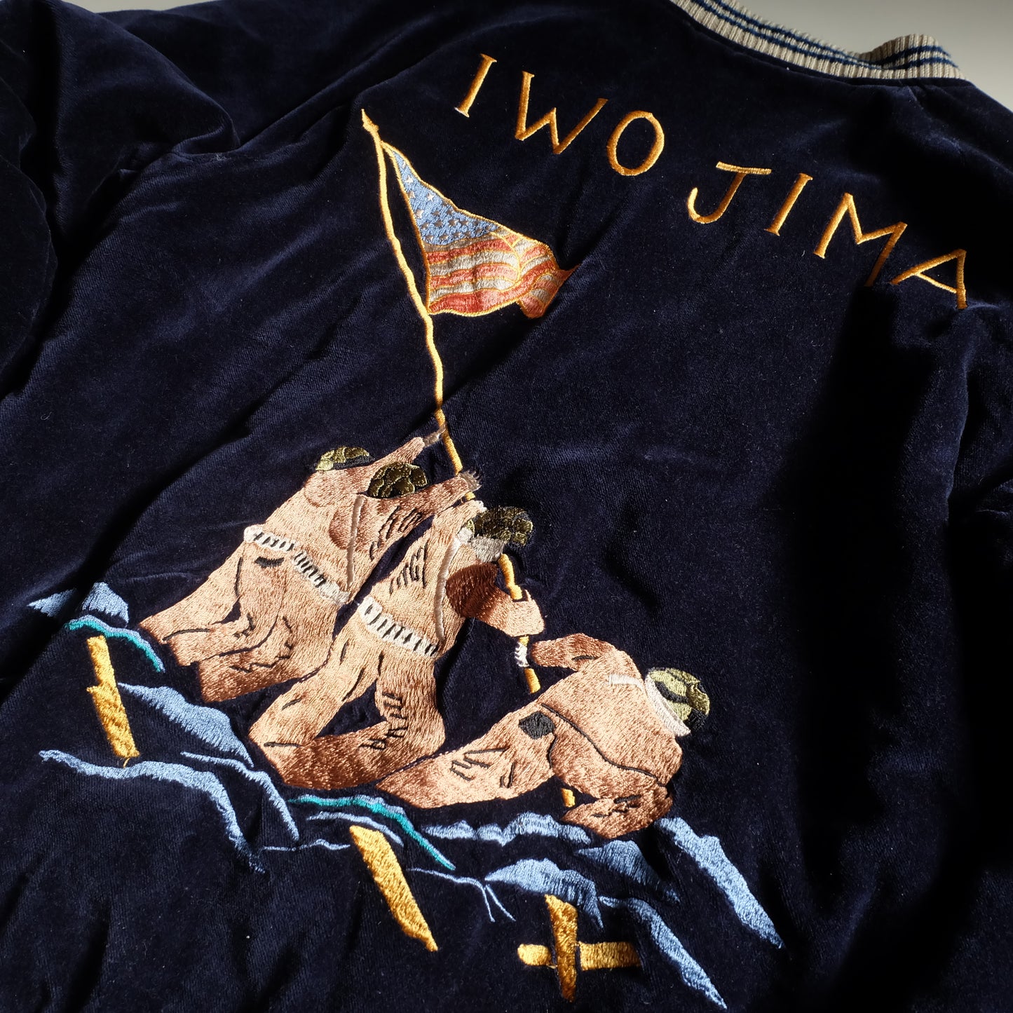 KOSHO Tailor Toyo TT10797 Reversible Sukajan Jacket Iwo Jima Tiger 2004 Japanese Souvenir Bomber F