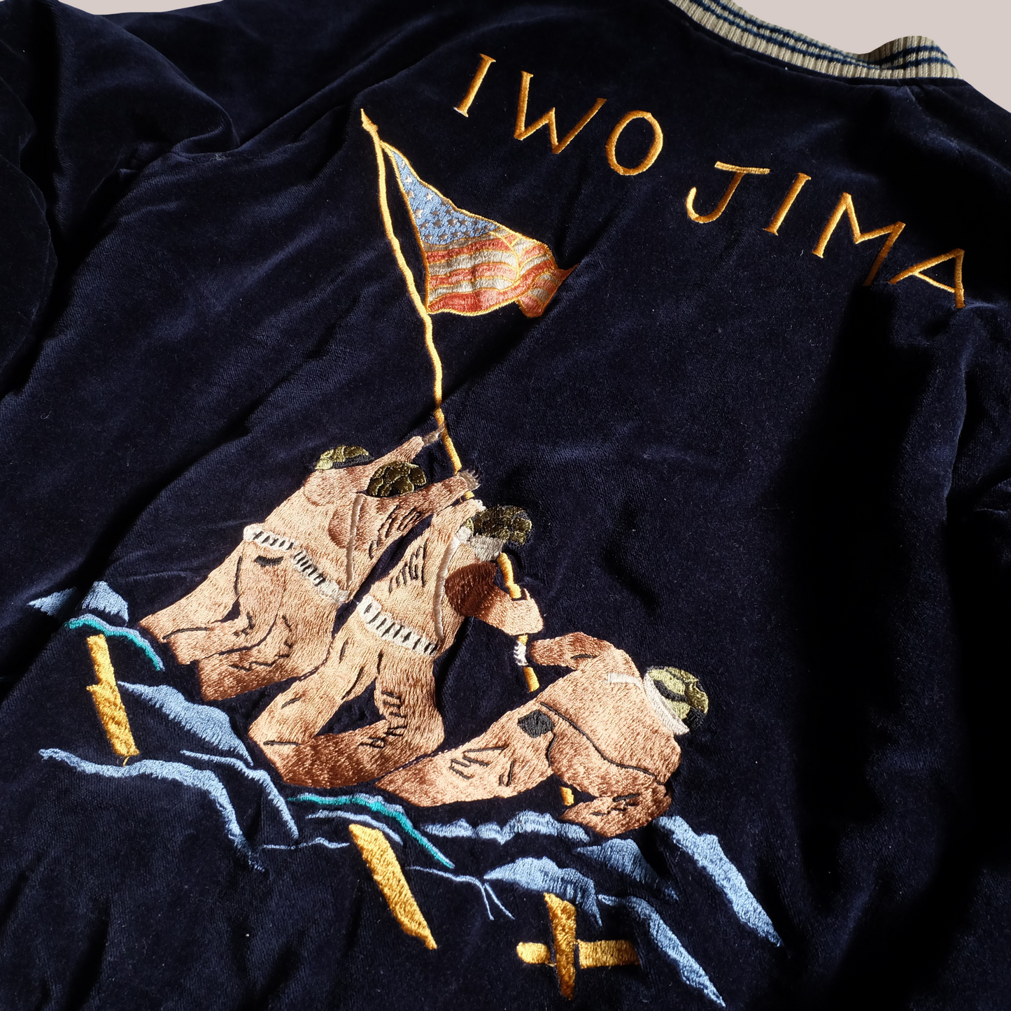 KOSHO Tailor Toyo TT10797 Reversible Sukajan Jacket Iwo Jima Tiger 2004 Japanese Souvenir Bomber F