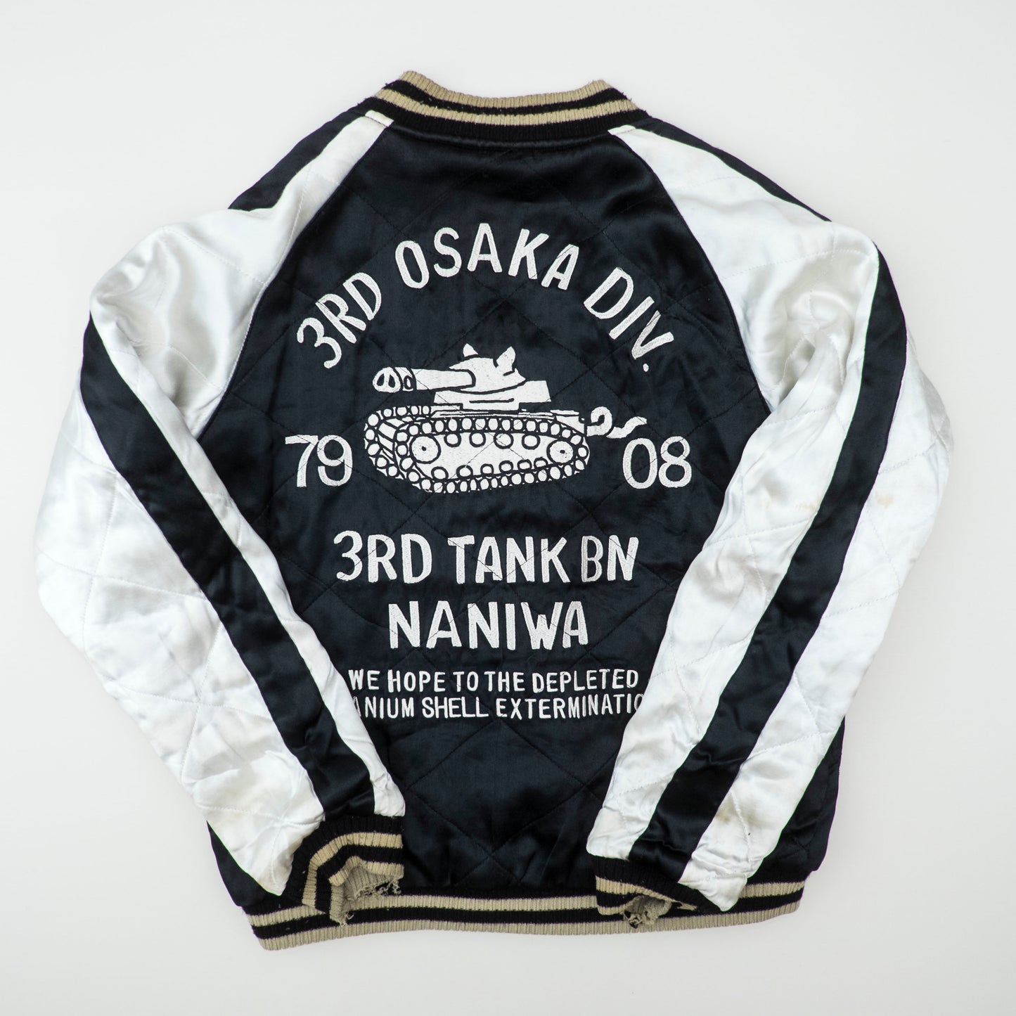 Vintage Studio D’Artisan ALABUTA Pig Tank Reversible Sukajan Size M Embroidered Velveteen Osaka Souvenir Jacket