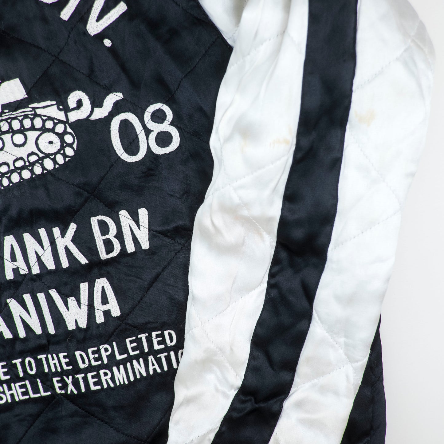 Vintage Studio D’Artisan ALABUTA Pig Tank Reversible Sukajan Size M Embroidered Velveteen Osaka Souvenir Jacket