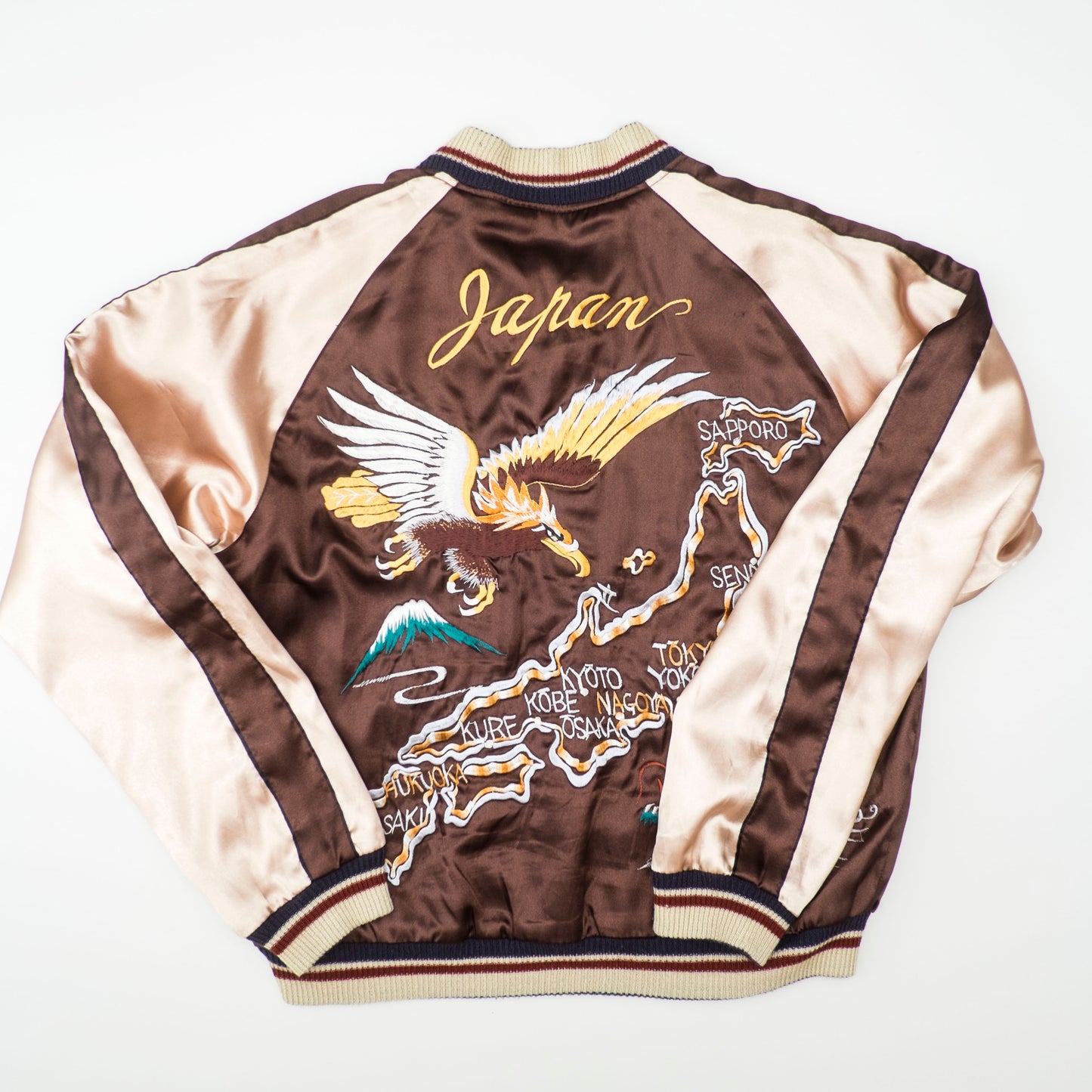 Rare Tailor Toyo TT11145 MUTANT Alien Japan Map Eagle Reversible Sukajan Souvenir Jacket M–L