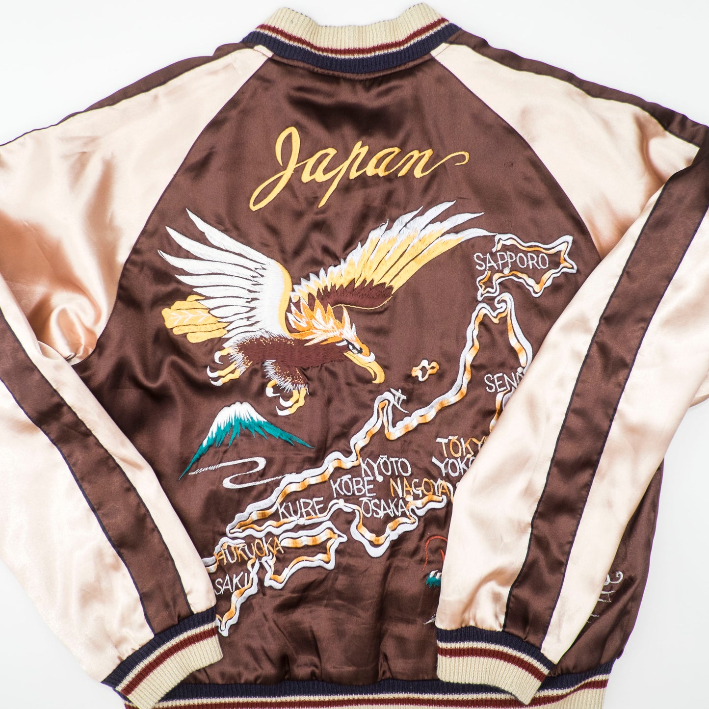 Rare Tailor Toyo TT11145 MUTANT Alien Japan Map Eagle Reversible Sukajan Souvenir Jacket M–L