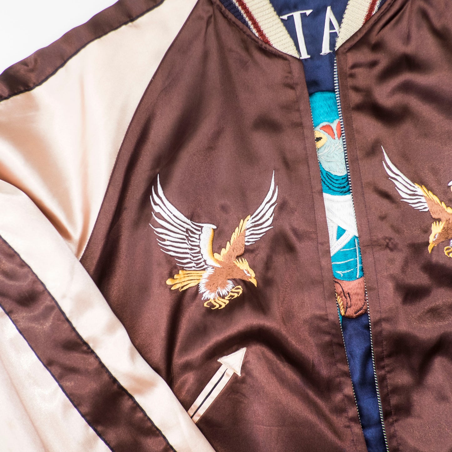 Rare Tailor Toyo TT11145 MUTANT Alien Japan Map Eagle Reversible Sukajan Souvenir Jacket M–L