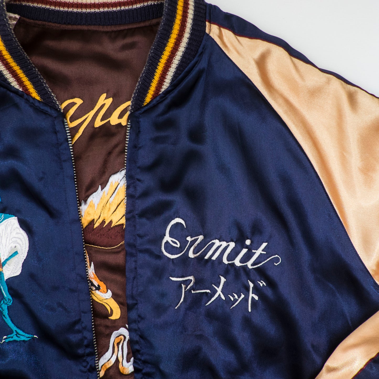 Rare Tailor Toyo TT11145 MUTANT Alien Japan Map Eagle Reversible Sukajan Souvenir Jacket M–L