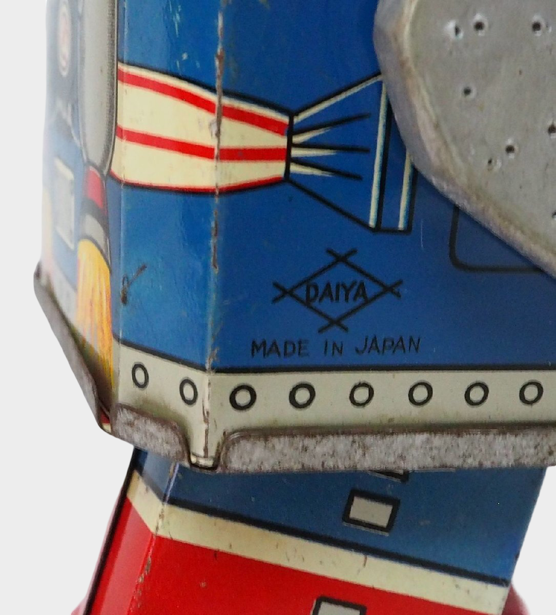 Daiya NASA Astro Captain Wind-Up Tin Astronaut Robot — Showa Era Japan