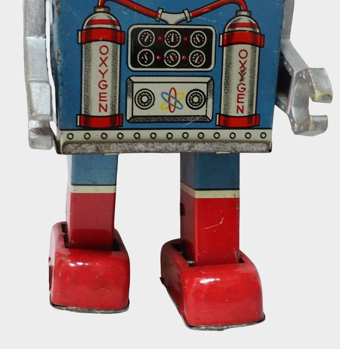 Daiya NASA Astro Captain Wind-Up Tin Astronaut Robot — Showa Era Japan