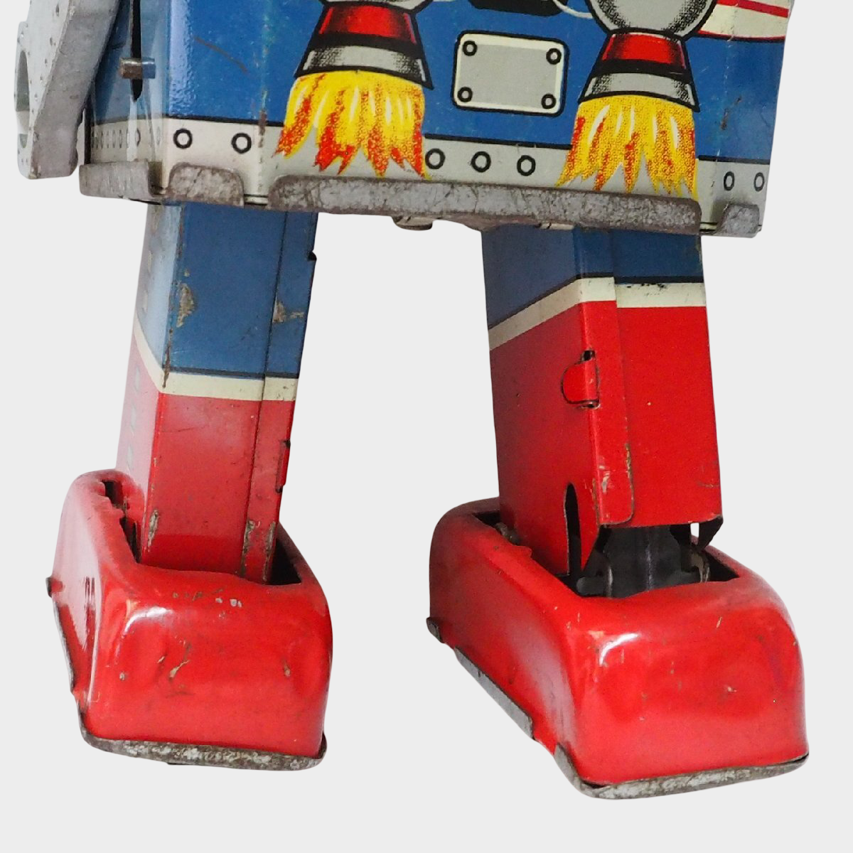 Daiya NASA Astro Captain Wind-Up Tin Astronaut Robot — Showa Era Japan