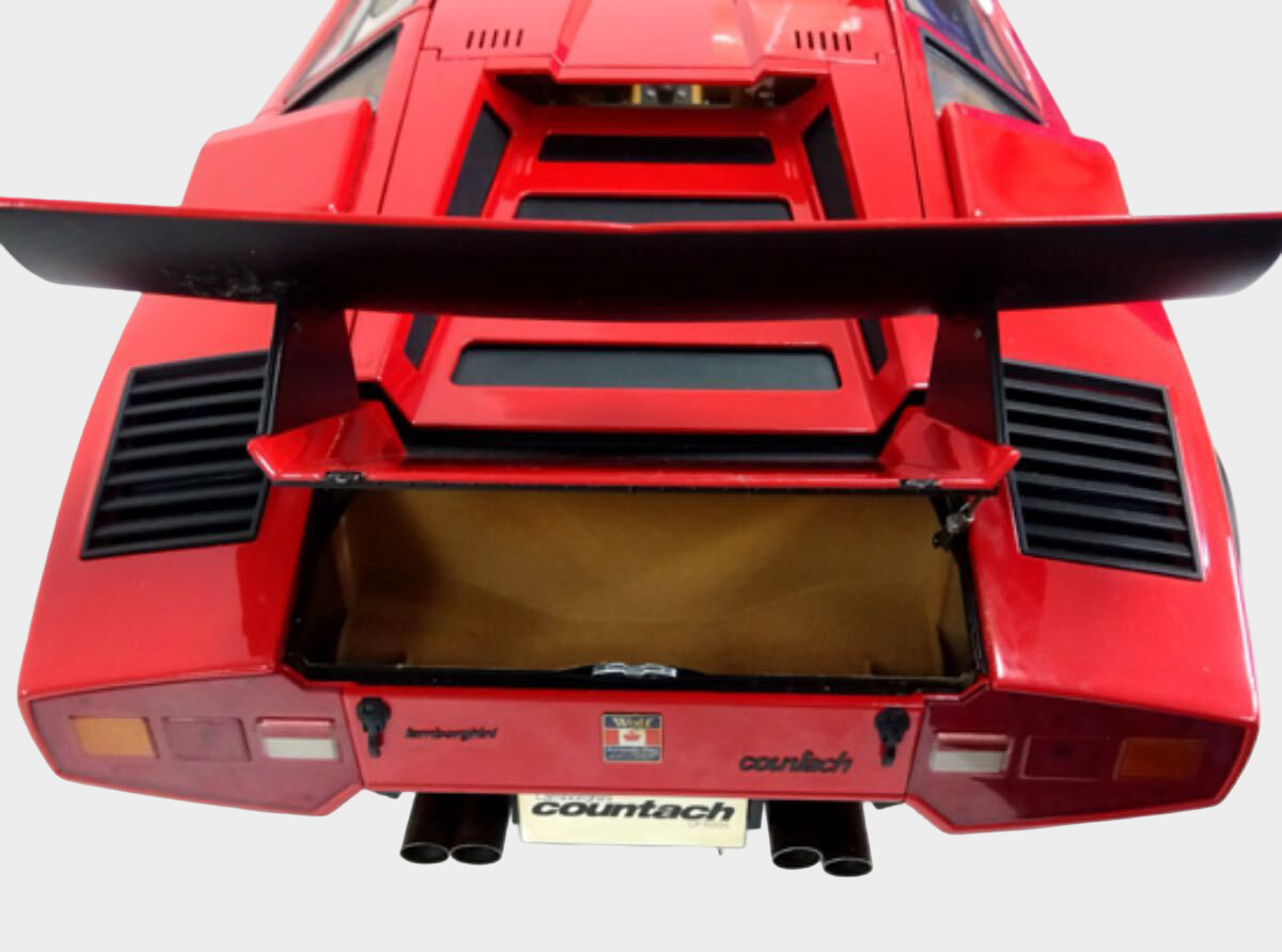 DeAgostini 1/8 Lamborghini Countach LP500S Completed Build Model 6.6kg Lights Sound Large Scale Display