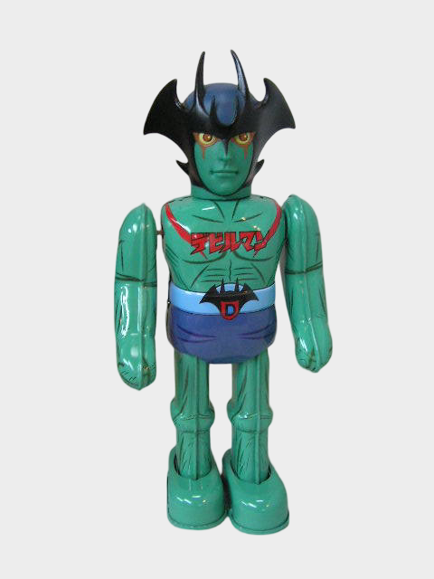 Devilman Tin Wind-Up Figure — Japanese Buriki Deadstock Showa Era Toy