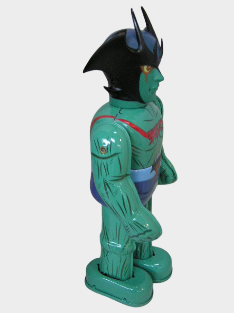 Devilman Tin Wind-Up Figure — Japanese Buriki Deadstock Showa Era Toy