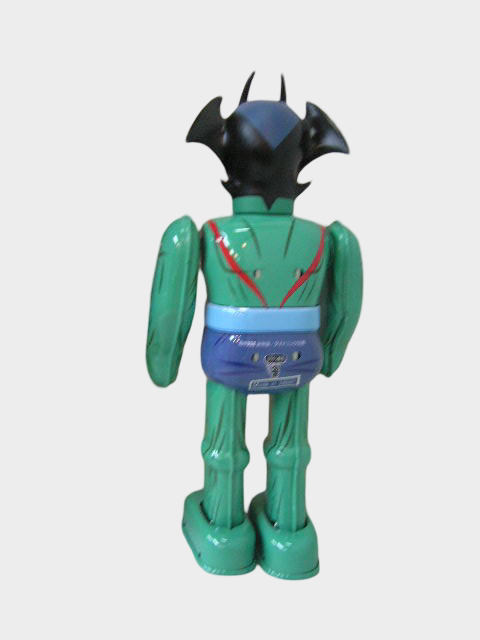 Devilman Tin Wind-Up Figure — Japanese Buriki Deadstock Showa Era Toy