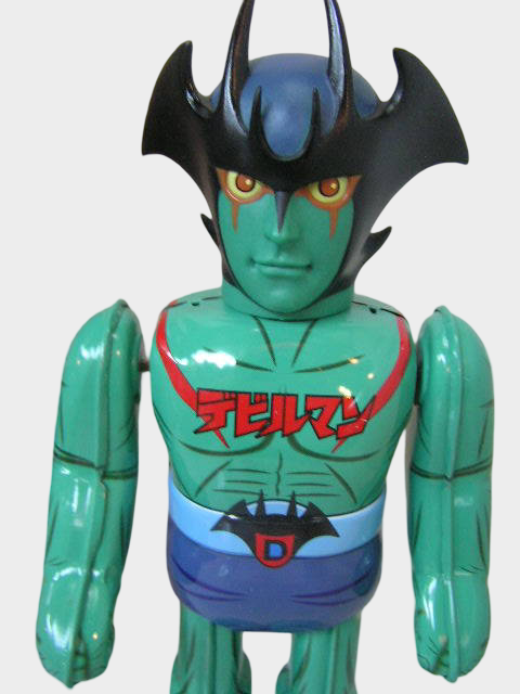Devilman Tin Wind-Up Figure — Japanese Buriki Deadstock Showa Era Toy