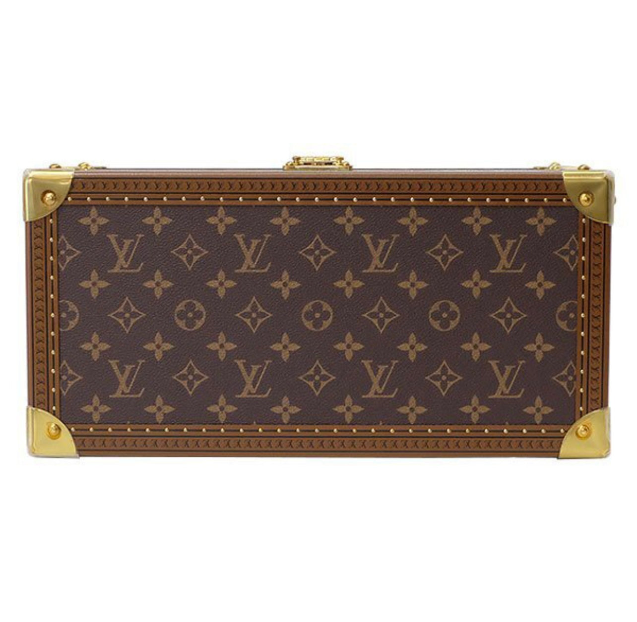 Louis Vuitton × Yayoi Kusama Coffret Accessoires Trunk M10124 Turquoise Pumpkins Limited Edition Monogram Art Collector Case