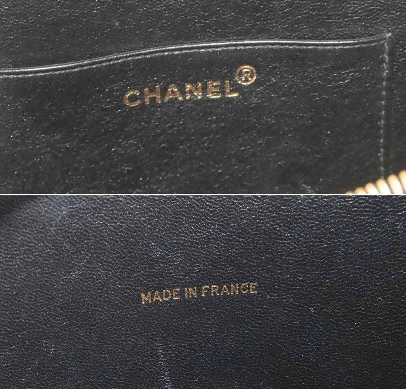 CHANEL Vintage Matelassé Heart Vanity Bag – Black × White Enamel with Gold Hardware – Iconic CC Logo, Rare Collectible 90261096