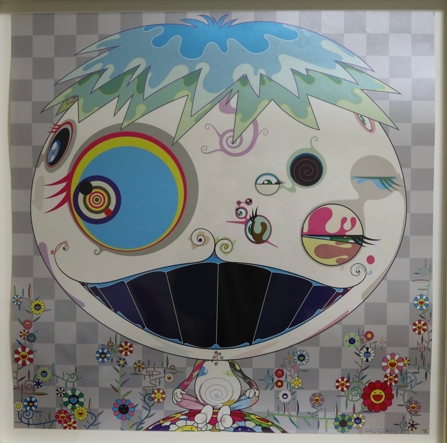 Takashi Murakami “Jellyfish” 2003 Offset Lithograph Limited 300 Kaikai Kiki Framed Artwork Superflat Print