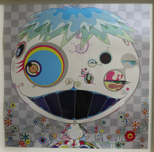 Takashi Murakami “Jellyfish” 2003 Offset Lithograph Limited 300 Kaikai Kiki Framed Artwork Superflat Print