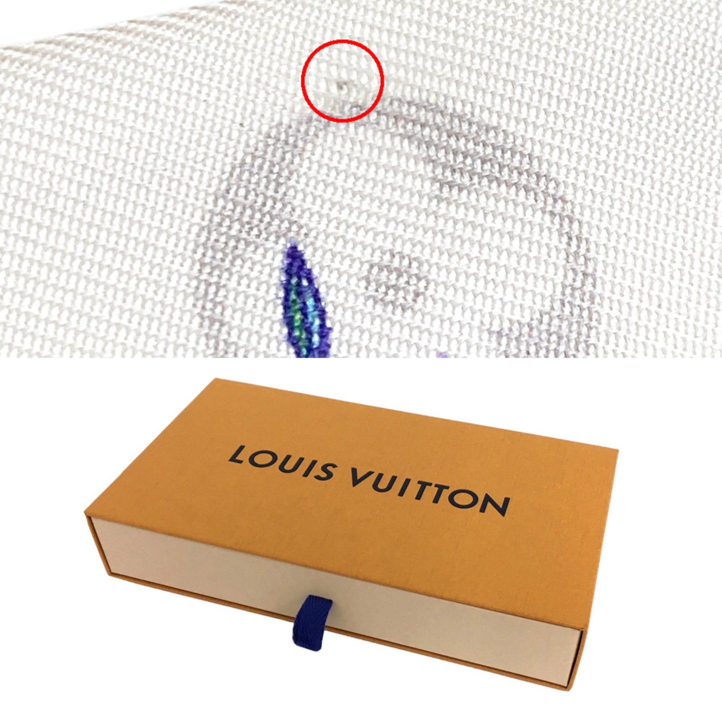 Louis Vuitton × Takashi Murakami Bandeau Superflat M96165 Silk Scarf LV Monogram Flower Slim Twilly White Pink