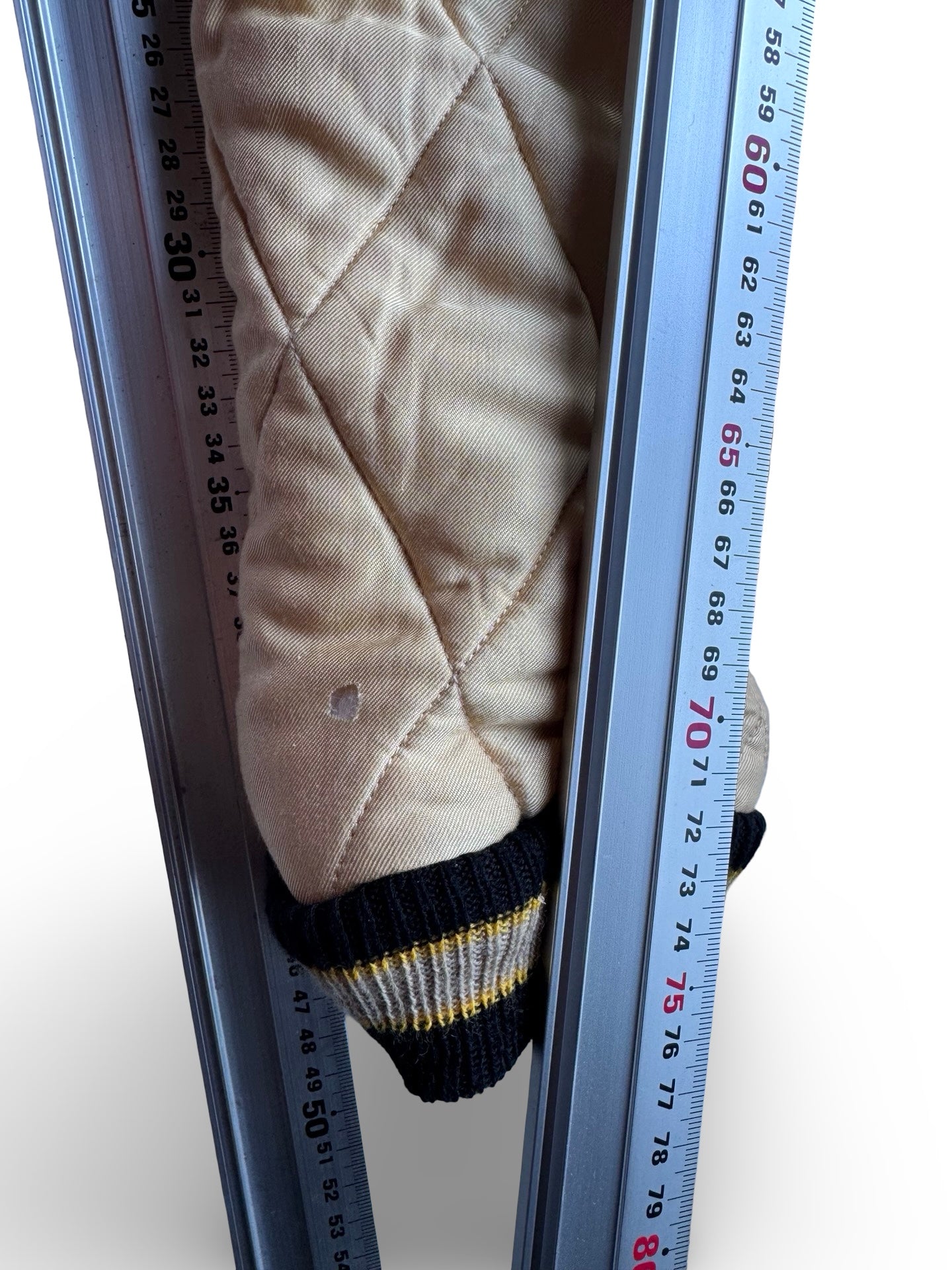 Vintage BEAMS Reversible Sukajan Jacket — Dragon & Skull Embroidery / Pagoda & Mt. Fuji Quilted Souvenir Jacket (Japan)