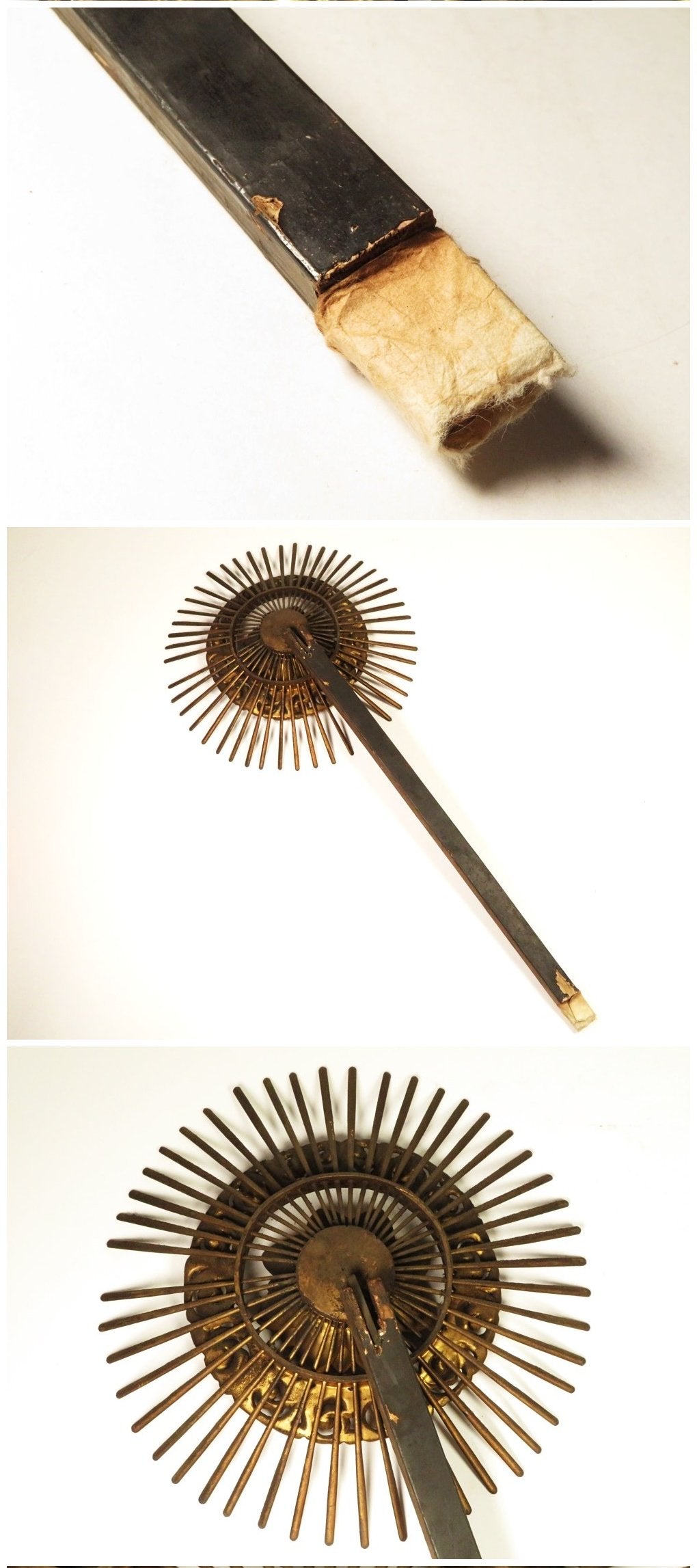 Early Edo Standing Amida Nyorai with Rock-Crystal Gyokugan Eyes — Temple-Release Giltwood Buddhist Sculpture, Museum-Grade Presence