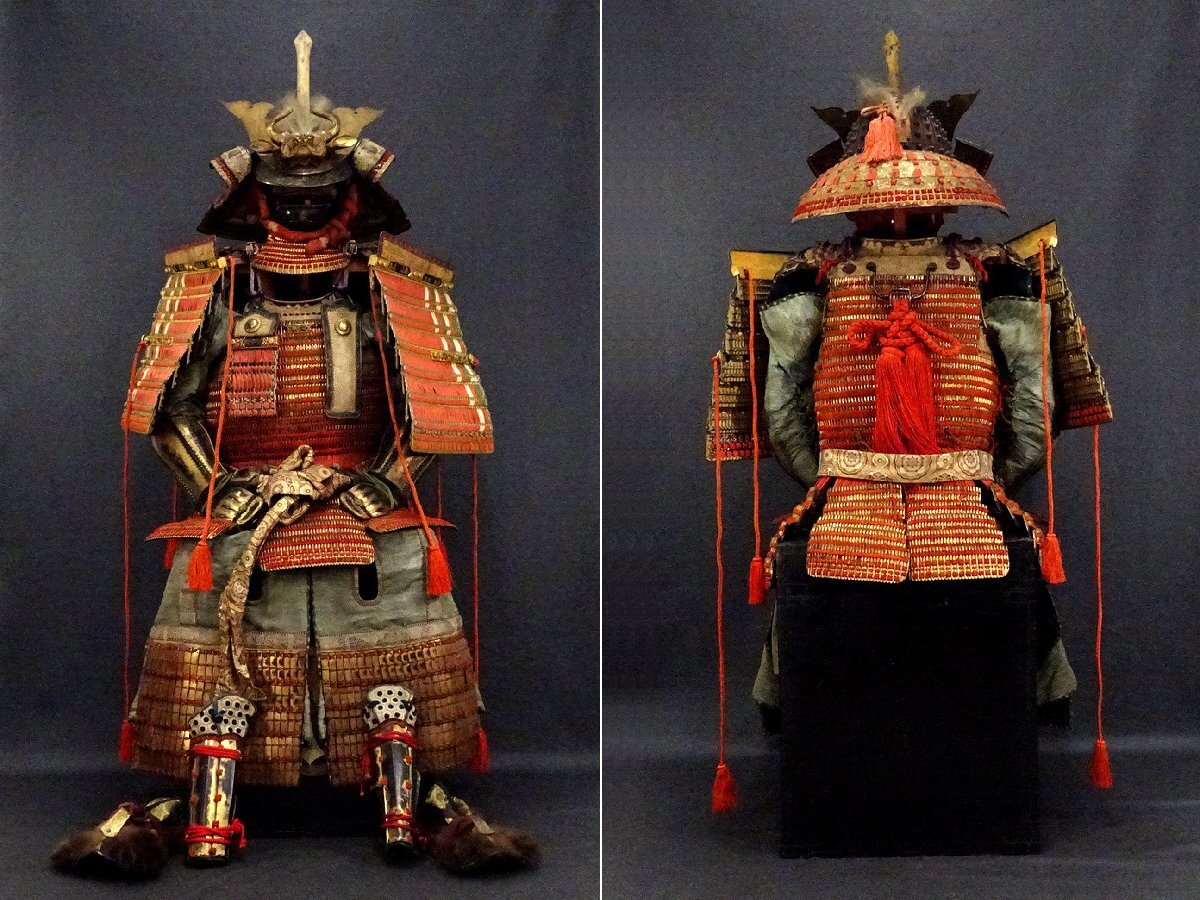 Edo-Period Heian-Revival Yoroi Armor & Samurai Armor Gusoku — Monumental Oyoroi-Style Display Ensemble