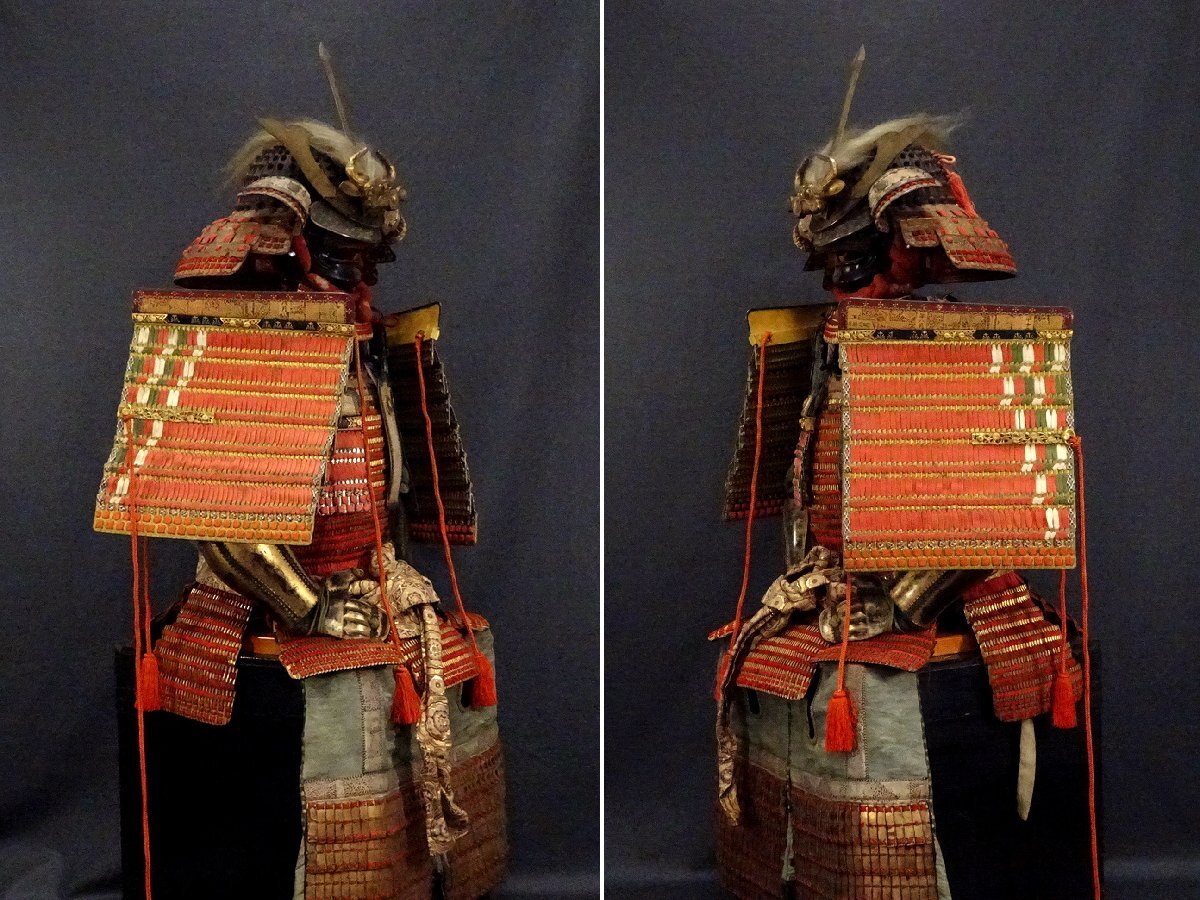 Edo-Period Heian-Revival Yoroi Armor & Samurai Armor Gusoku — Monumental Oyoroi-Style Display Ensemble