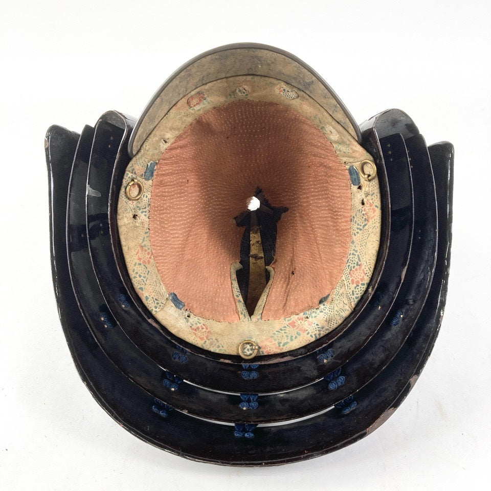 Edo-Period Kawari Kabuto — Myochin-Attributed Samurai Helmet with Monumental Antler Kuwagata