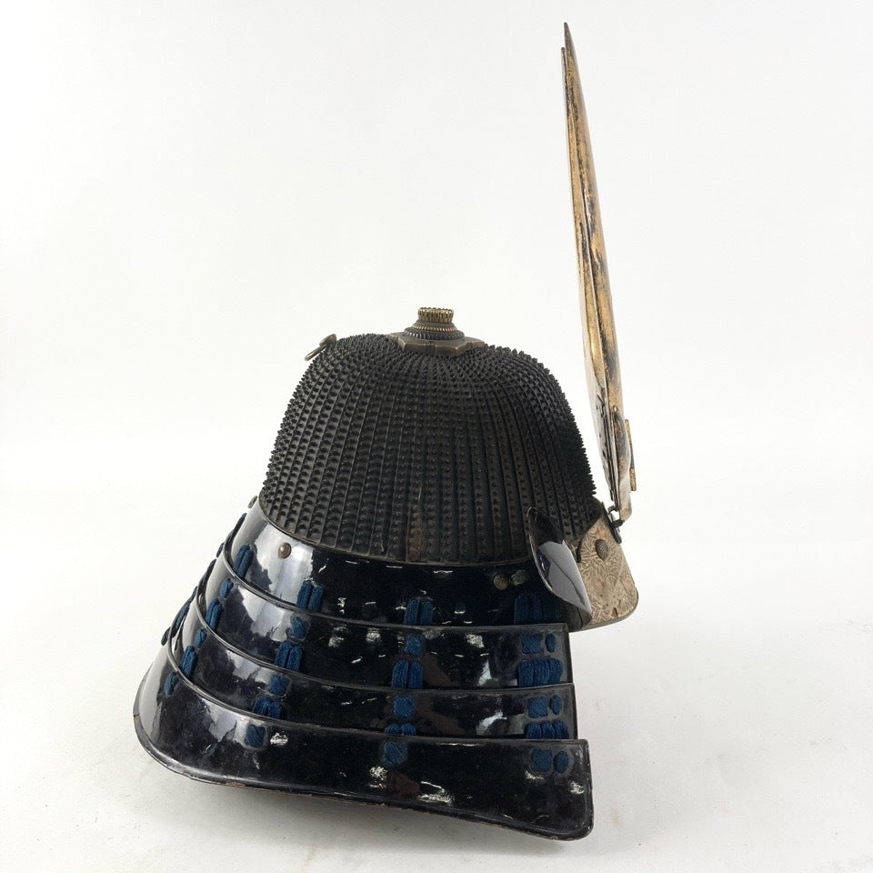Edo-Period Kawari Kabuto — Myochin-Attributed Samurai Helmet with Monumental Antler Kuwagata