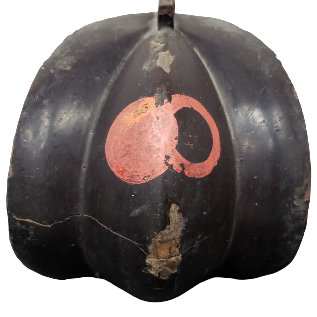 Edo Period Samurai Abumi Stirrup Pair | Forged Iron Horse Stirrups with Red Lacquer | Japanese Armor Equestrian Gear